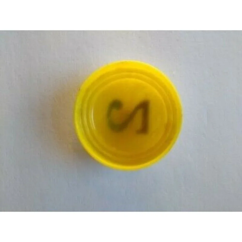 Vintage Pinball Machine Bumper Cap Part Original 1950s Yellow Marble #2 Small